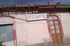 Fachada estación Doña María-Ocaña . 2022