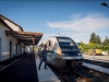 Automotor de la SNCF estacionado en Oloron-Ste. Marie