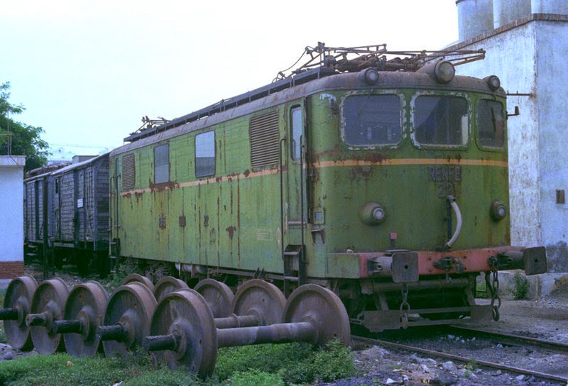 LocomotoraElectricaTrifasicaRenfe22FotoWernerHardmeier1976